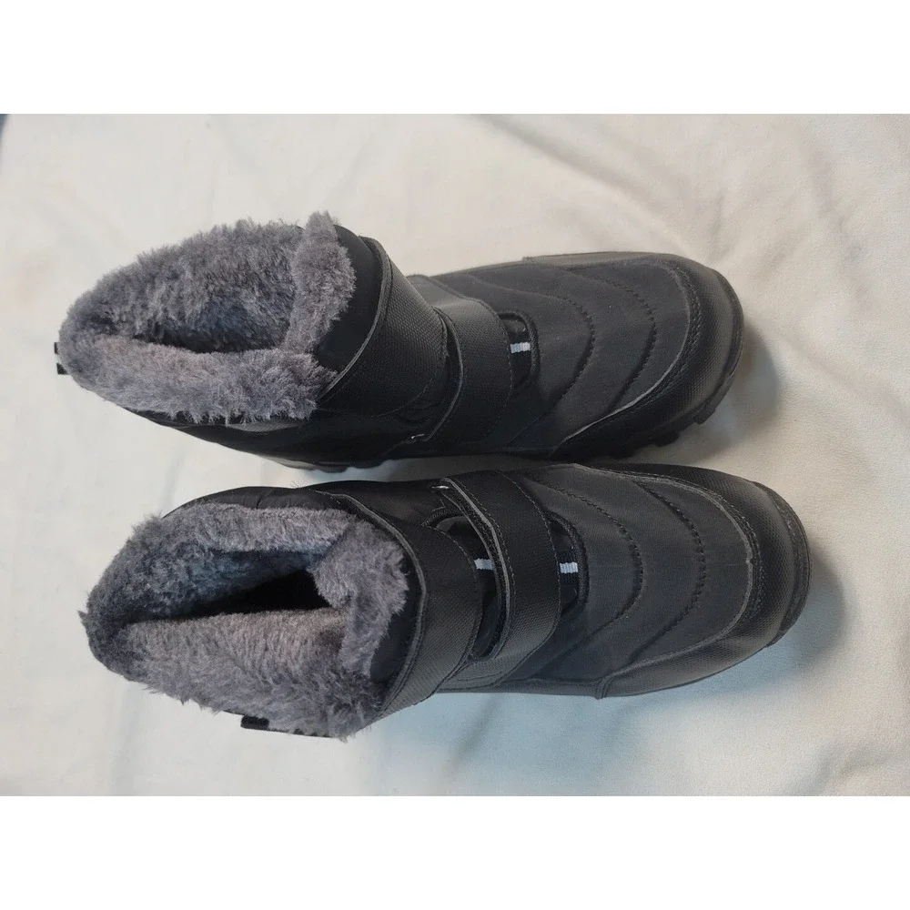 UBFEN Kids Snow Boots Boys‎ Girls Winter Warm Waterproof Outdoor Slip Resistant